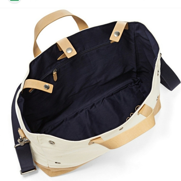 Fossil Gordon Tote in Natural (Leather & Woven) - Picture 4 of 13